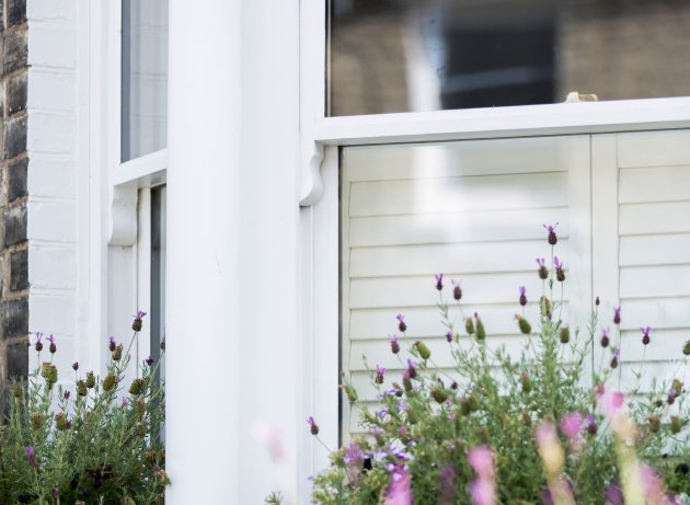 Double glazed sash windows